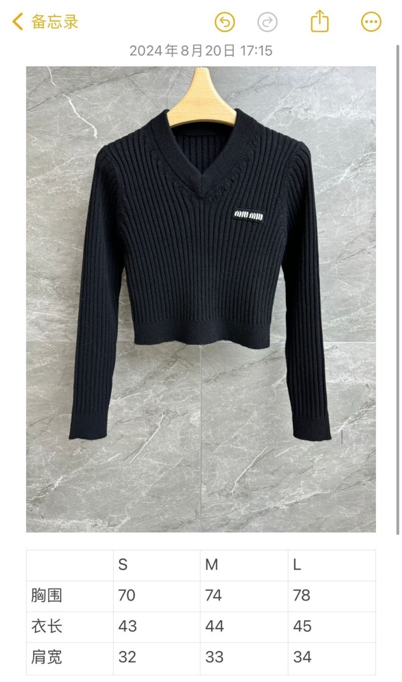 Miu Miu Sweaters